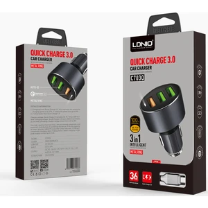 Ldnıo Hızlı Araç Şarj Cihazı 36W Type C-C703Q