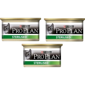 Pro Plan Proplan Sterilised Ton ve Somonlu Kısır Kedi Konservesi 85 gr (3 Adet)