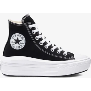 Chuck Taylor All Star Move Platform Hi Kadın Siyah Sneaker 568497C.001