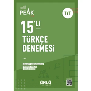 Ünlü Yayınları 2021 TYT Best Peak Türkçe 15'li Deneme