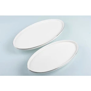 Mikasa Moor Modern Silver 2'li Kayık Tabak