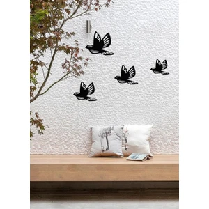 Şirin Lazer Modern Kuş Duvar Dekoru Tablo