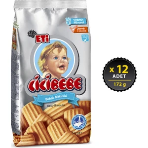 Cicibebe Bisküvi 172 g x 12 Adet