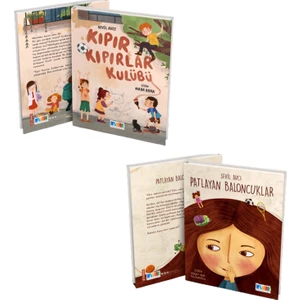 Kıpır Kıpırlar Kulubü ve  Patlayan Baloncuklar - 2 Kitap - Sevil Avcı