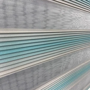 Volper Mekanik VP962 Stor Zebra Perde Vizon Nil Yeşil Etek Dilimli 180 x 200 cm