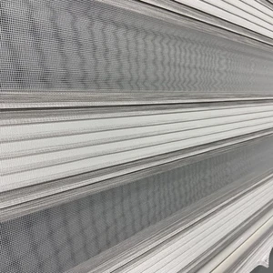 Volper Mekanik VP963 Stor Zebra Perde Ekru Gri Etek Dilimli 180 x 200 cm