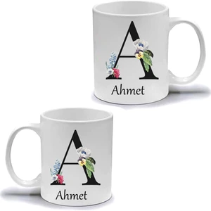 Nil Hediye Kişiye Özel Harfli Isimli Kupa