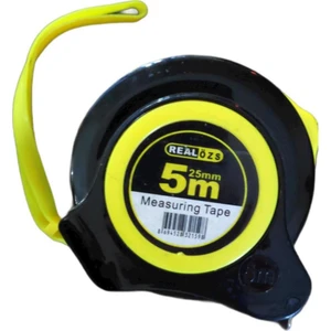Real Özs Çelik Şerit Metre (5 Metre)