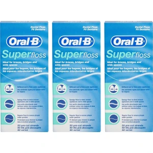 Super Floss Diş İpi 50'li x 3 Adet