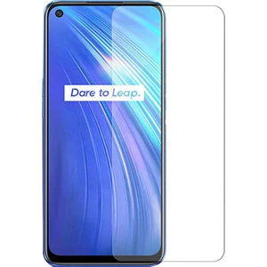Case World Realme 6 Temperli Ekran Koruyucu Cam Şeffaf