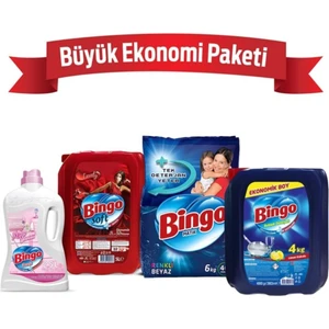 Toz Çamaşır Deterjan 6 Kg+Yumuşatıcı 5 Lt Lovely+Bulaşık Sıvısı 4 Kg+Yüzeytemizleyicisi 2,5 Lt