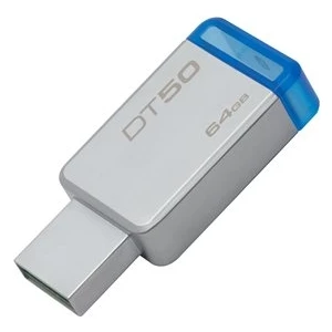 64GB Usb3.1 Bellek Metal Mavi DT50/64GB
