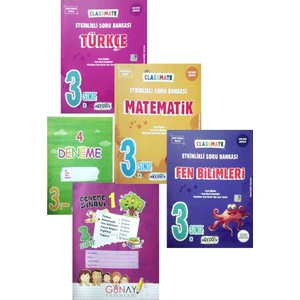Okyanus Yayınları 3. Sınıf 3'lü Set  (Meraklı Zihinler+Arkadaş Yayınları Denemeli)