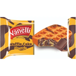 Waffle Çikolata Soslu Mozaik Kek 24 Adet