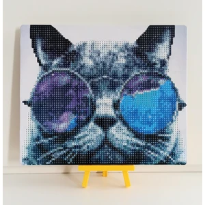Boncuklu Taşlı Mozaik Elmas Goblen Pano Tablo Resim Puzzle Çocuklar İçin 21 x 25 cm