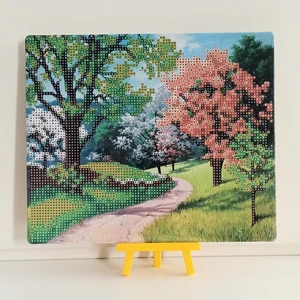 Boncuklu Taşlı Mozaik Elmas Goblen Pano Tablo Resim Puzzle Çocuklar İçin 21 x 25 cm