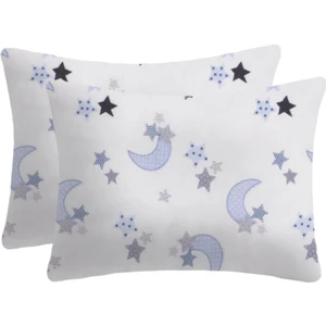 Lief Home  Pamuklu Flanel ( Pazen ) Kumaşından Fermuarlı Yastık Kılıfı | 50X70 ( 2 Adet )