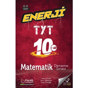Palme Yayıncılık Enerji TYT Matematik 10 Deneme Sınavı