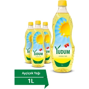 Ayçiçek Yağı 1 Lt x 4