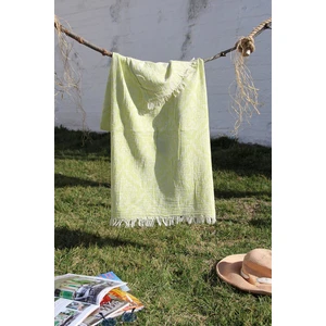 Pamuklu 90 x 180 cm Peştemal Plaj Havlusu Jakarlı