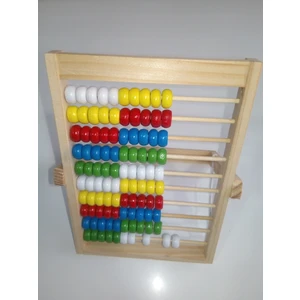 10158 Abaküs Ahşap Küçük
