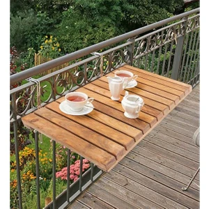 Reto Design Retodesign Ahşap Katlanır Balkon Masası