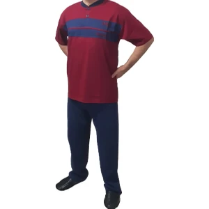 Magical Story %100 Pamuklu Kısa Kol Battal Erkek Pijama Takımı