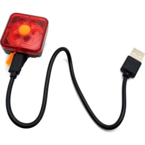 Forte Gt Bainbow USB Şarjlı Bisiklet Arka Işık Xbyc 6120