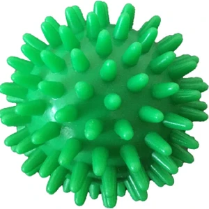 El Egzersiz Dikenli Duyu Masaj Topu Yeşil 7 cm