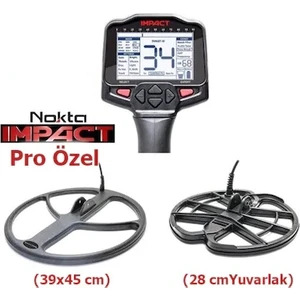 Nokta İmpact Pro Özel Paket Define Altın Metal Dedektör
