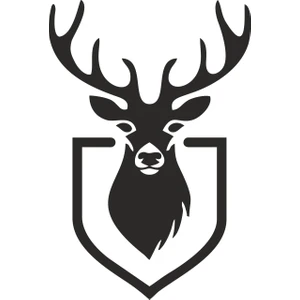 Geyik Logo Folyo Sticker 20CM Uzunluk