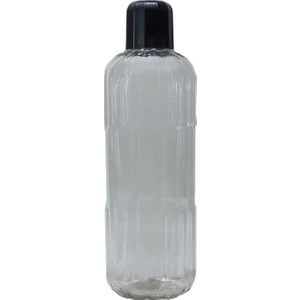 Boş Pet Kolonya Şişesi 400 ml + Kapak + Tıpa 3 Adet