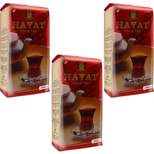 Güzel Çay Hayat Çay Gold Tea 500g Fırsat (x3 adet)