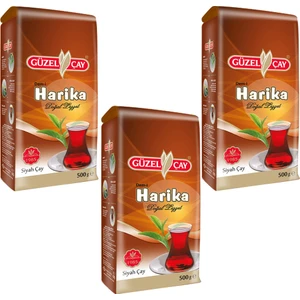 Güzel Çay Dem-I Harika Siyah Çay 500g Fırsat (x3 adet)