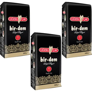Güzel Çay Bir-Dem Siyah Çay 500g Fırsat (x3 adet)