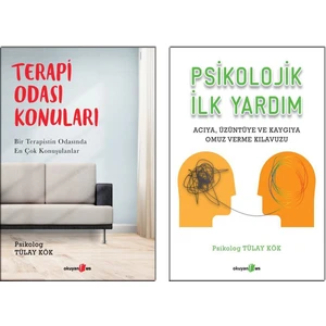 Terapi Odası Konuları + Psikolojik İlk Yardım - Tülay Kök -  2 Kitap Set