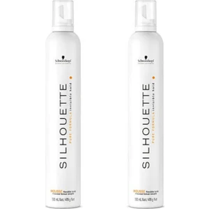 Silhouette Beyaz Orta Tutucu Filexible Saç Köpüğü 500 ml X2