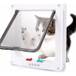 4 Yönlü Kilitlenebilir Yavru Köpek ve Kedi Kapısı 23X25 cm