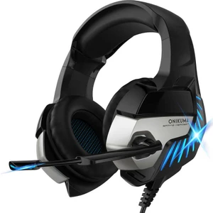 K5 Pro Oyuncu Kulaklığı Mikrofonlu Rgb Aydınlatmalı Mavi