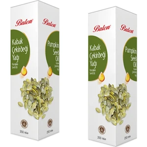 Kabak Çekirdeği Yağı 250 ml x 2 'li Soğuk Pres