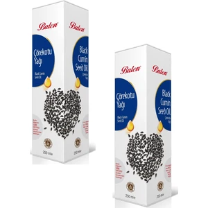 Çörekotu Yağı 250 ml x 2 'li Soğuk Pres