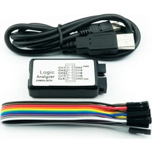 Emay Center  USB Lojik Analizör - 24 Mhz 8 Kanal, Saleae Logic Analyzer