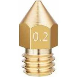 Emay Center 3D Yazıcı Extruder Nozzle 0.2 mm Mk8 Creality Ender Uyumlu 1,75MM Filament