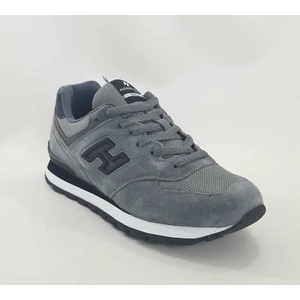 Hammer Jack CHILE M AYAKKABI Deri Gri -Siyah Erkek Sneaker