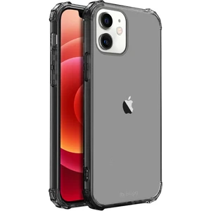 Buff Blogy Apple iPhone 12/12 Pro Crystal Fit Kılıf Smoke Black - Siyah