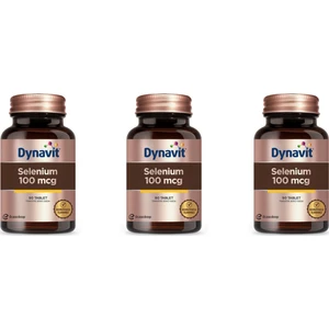 Eczacıbaşı Dynavit Selenium 100 Mcg 90 Tablet 3'lü Paket