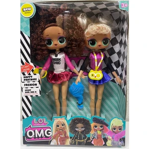 Gerçek Saçlı 2'li L.O.L. Bebek Omg Sonsuz Hareketli 26 Cm.