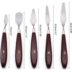 Metal Spatula 5'li Set
