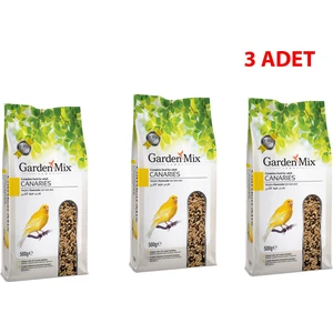 Garden Mix    Platin Kanarya Yemi 500G x 3 Lü