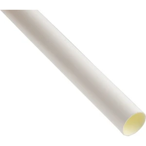 Isı Ile Daralan Makaron Beyaz 6.4mm - 5 m